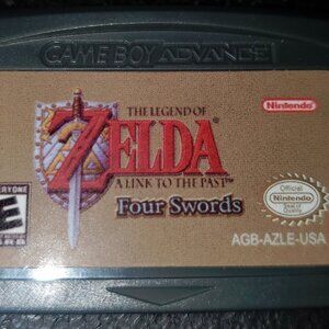 Legend of Zelda A Link to the Past, Four Swords GBA Video Game Gameboy Advance